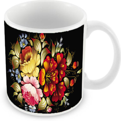 

Sleep Nature's SN-MG-321 Ceramic Mug(350 ml), Multicolor