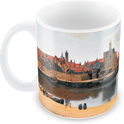 

Posterboy Vermeer View Of Delft Ceramic Mug(350 ml), Multicolor