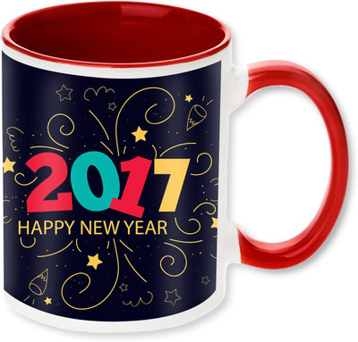 

Heyworlds new year gifts 015 Ceramic Mug(325 ml), Multicolor