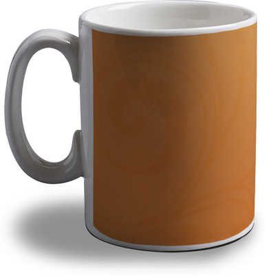 

Artifa Brown Leaves Porcelain, Ceramic Mug(350 ml), Multicolor