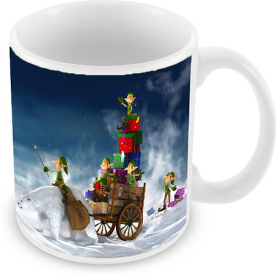 

Sleep Nature's SN-MG-1169 Ceramic Mug(350 ml), Multicolor