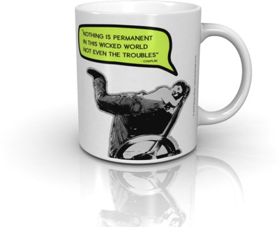 

Seven Rays Nothing Is Permanent Ceramic Mug(250 ml)