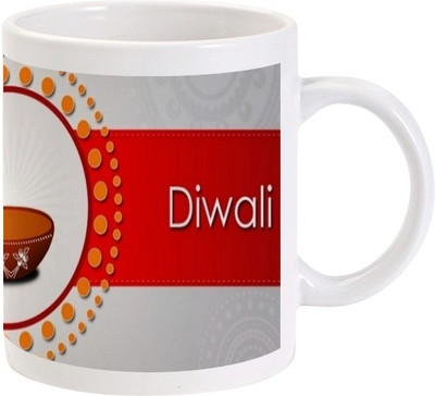 

Lolprint 122 Diwali Ceramic Mug(325 ml)