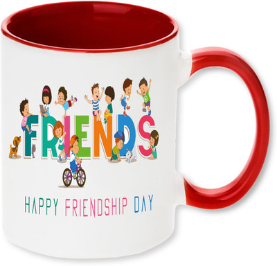

PhotogiftsIndia Happy Friendship Day 07 Ceramic Mug(325 ml), Multicolor