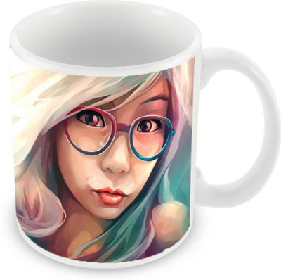 

Sleep Nature's SN-MG-2036 Ceramic Mug(350 ml), Multicolor