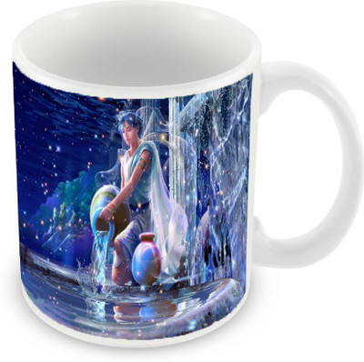 

Sleep Nature's SN-MG-421 Ceramic Mug(350 ml), Multicolor