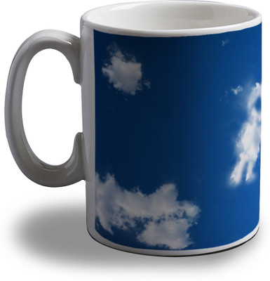 

Artifa Dancing Clouds Porcelain, Ceramic Mug(350 ml), Multicolor