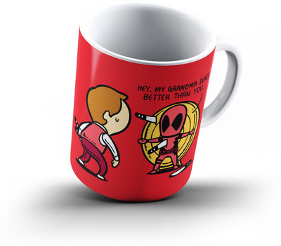 

Ucard Deadpool346 Bone China, Ceramic, Porcelain Mug(325 ml)