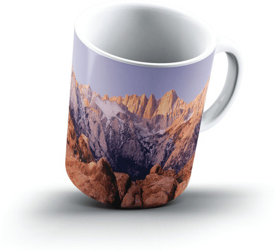 

Ucard Mount Whitney And Alabama Hills Sierra Nevada California2525 Bone China, Ceramic, Porcelain Mug(325 ml), Multicolor