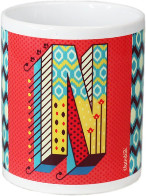 

Chumbak MG38 Ceramic Mug(300 ml), Multicolor