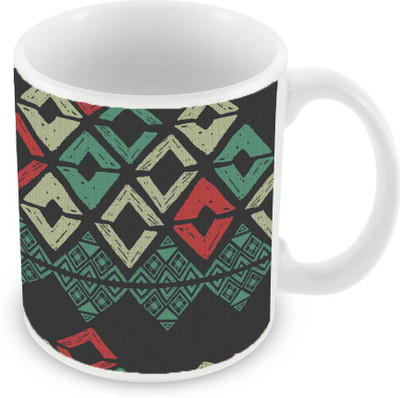 Sleep Nature's SN-MG-2752 Ceramic Mug(350 ml), Multicolor