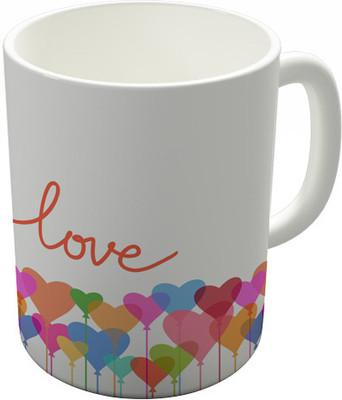 

Shaildha V073 Ceramic Mug(350 ml), Multicolor