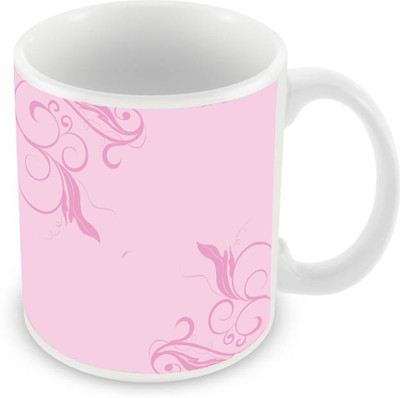 

Sleep Nature's SN-MG-2710 Ceramic Mug(350 ml), Pink