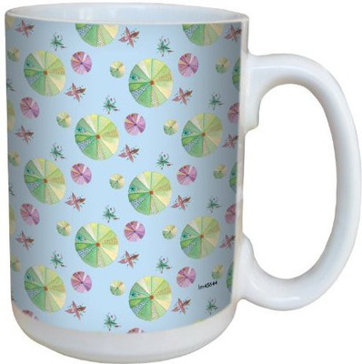 

Tree-Free Greetings Greetings lm43644 Whimsical Spherical Pattern by Shell Rummel Ceramic with Full-Sized Handle, 15-Ounce, Multicolored Ceramic Mug(60 ml), Multicolor