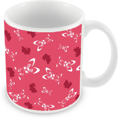 

Sleep Nature's SN-MG-2724 Ceramic Mug(350 ml), Pink