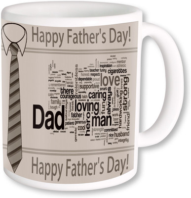 

PhotogiftsIndia happy father's day 19 Ceramic Mug(325 ml), Multicolor