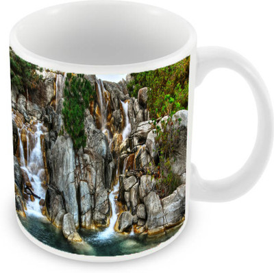 

Sleep Nature's SN-MG-824 Ceramic Mug(350 ml), Multicolor