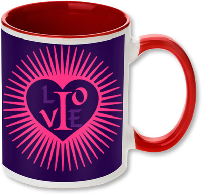 

Heyworlds i love you valentine gifts 002 Ceramic Mug(325 ml), Multicolor