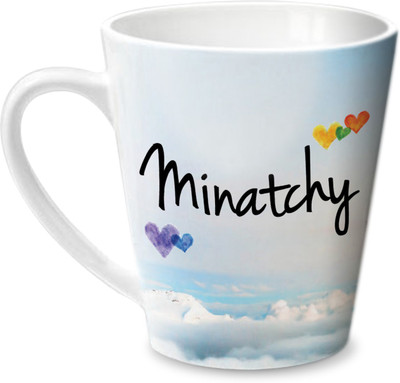

Hot Muggs Simply Love You Minatchy Conical Ceramic Mug(350 ml)