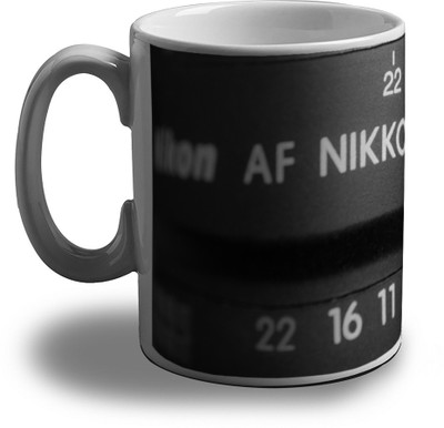 

Artifa Camera Focus Porcelain, Ceramic Mug(350 ml), Multicolor