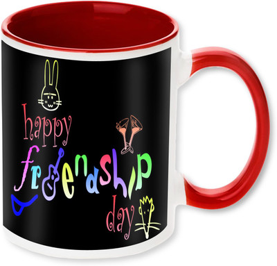 

PhotogiftsIndia Happy Friendship Day 09 Ceramic Mug(325 ml), Multicolor