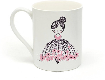 

Sowing Happiness MUG257 Ceramic Mug(350 ml), White