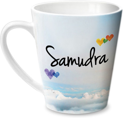 Hot Muggs Simply Love You Samudra Conical Ceramic Mug(350 ml)