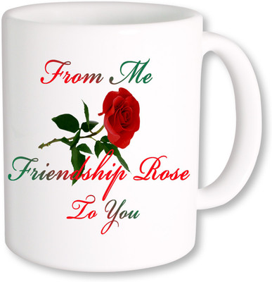 

PhotogiftsIndia Happy Friendship Day 053 Ceramic Mug(350 ml), Multicolor