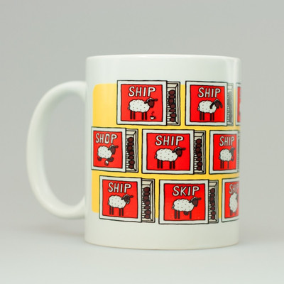 

Chumbak Matchbox Ceramic Mug, Multicolor
