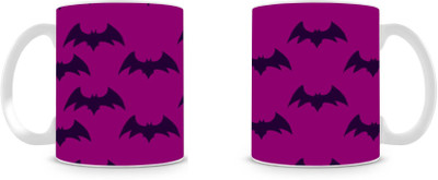 

Mott2 nktMUG01 (21).jpg Ceramic Mug(325 ml, Pack of 2), Multicolor