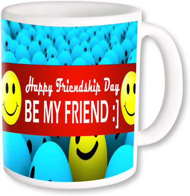 

PhotogiftsIndia Happy Friendship Day 077 Ceramic Mug(350 ml), Multicolor