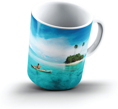 

Ucard Solomon Islands South Pacific2675 Bone China, Ceramic, Porcelain Mug(325 ml), Multicolor