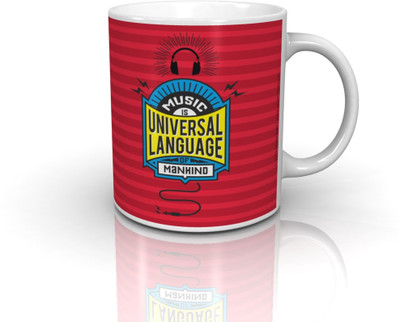 

Seven Rays Music Is A Universal Language Ceramic Mug(250 ml)