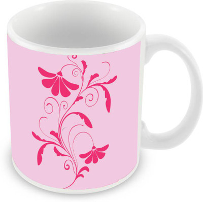 

Sleep Nature's SN-MG-2709 Ceramic Mug(350 ml), Pink