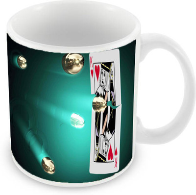 

Sleep Nature's SN-MG-715 Ceramic Mug(350 ml), Multicolor