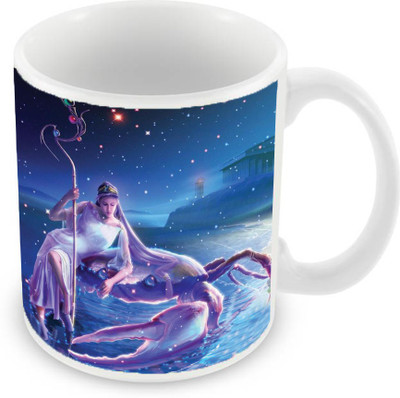 

Sleep Nature's SN-MG-1847 Ceramic Mug(350 ml), Multicolor