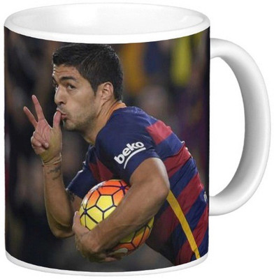

Exoctic Silver Luis Suárez Collection 10 Ceramic Mug(300 ml), Multicolor