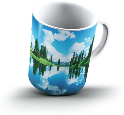 

Ucard Landscape1582891 Bone China, Ceramic, Porcelain Mug(325 ml), Multicolor