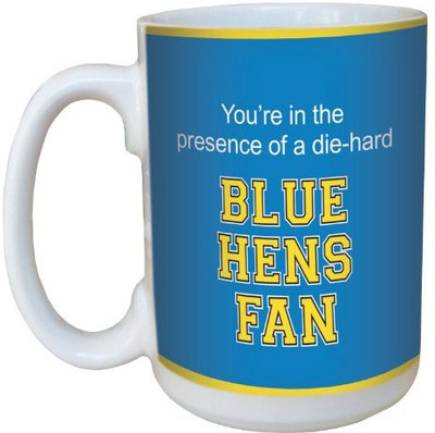 

Tree-Free Greetings Greetings lm44685 Blue Hens College Basketball Ceramic with Full-Sized Handle, 15-Ounce Ceramic Mug(60 ml)