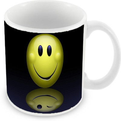 

Sleep Nature's SN-MG-696 Ceramic Mug(350 ml), Yellow