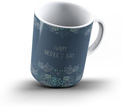 

Ucard Mothers Day452 Bone China, Ceramic, Porcelain Mug(325 ml), Multicolor