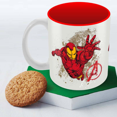 

Posterboy Avengers Assemble - Iron Man Officially Licensed Ceramic Mug(350 ml), Multicolor
