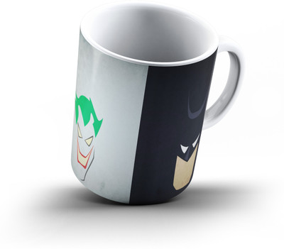 

Ucard Joker Bat Man109 Bone China, Ceramic, Porcelain Mug(325 ml), Multicolor