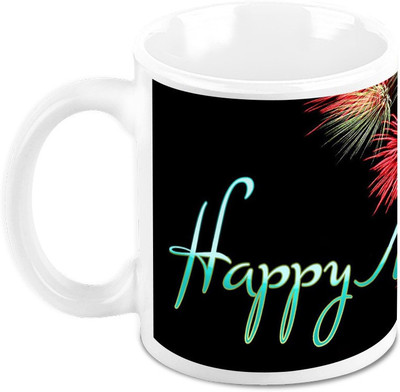 

Homesogood Happy New Year To You Ceramic Mug(325 ml)