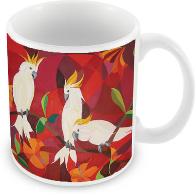 

Sleep Nature's SN-MG-1515 Ceramic Mug(350 ml), Multicolor