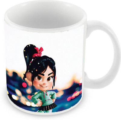 Sleep Nature's SN-MG-2262 Ceramic Mug(350 ml), Multicolor