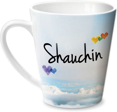

Hot Muggs Simply Love You Shauchin Conical Ceramic Mug(350 ml)