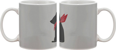 

Artifa Car Art Porcelain, Ceramic Mug(350 ml), Multicolor
