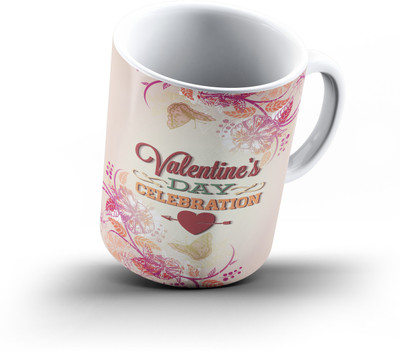 

Ucard Valentines Day Love526 Bone China, Ceramic, Porcelain Mug(325 ml)