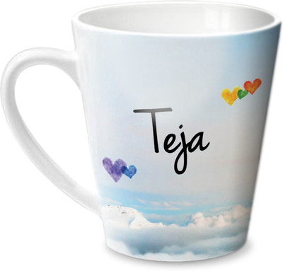 

Hot Muggs Simply Love You Teja Conical Ceramic Mug(350 ml)